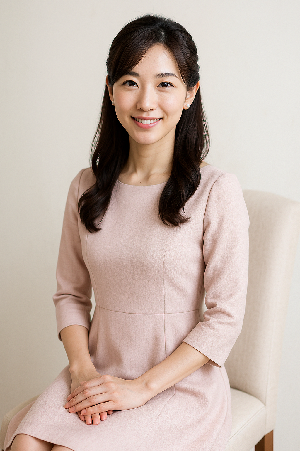 婚活プロフィール写真撮影 ヘアメイクとカメラマンによるサポート