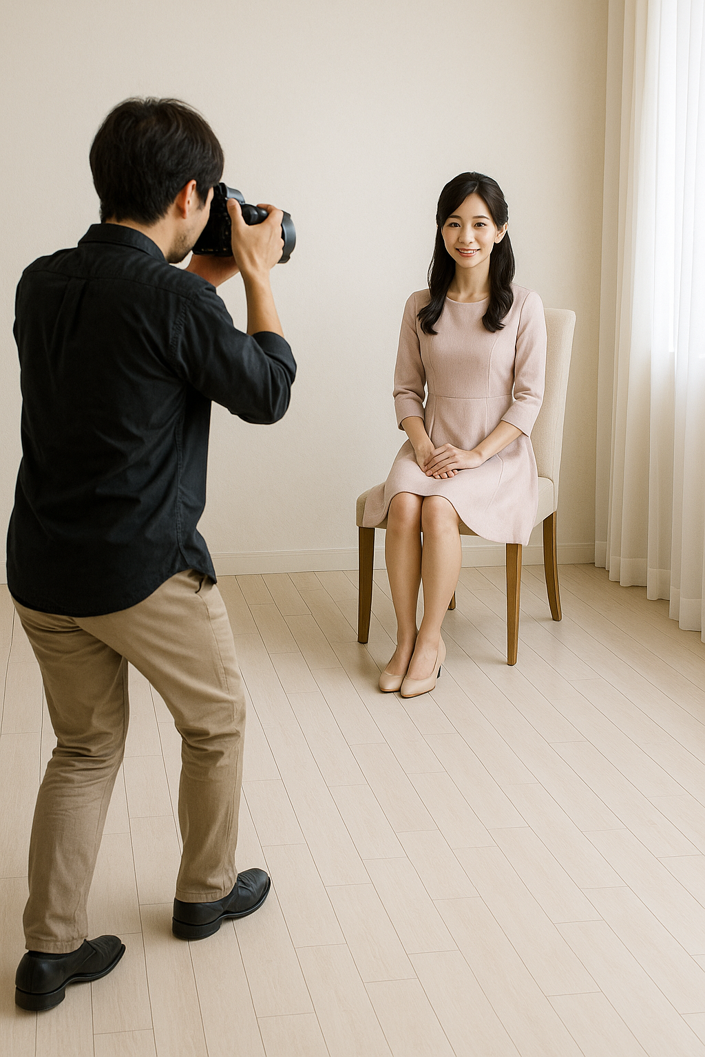 婚活写真 女性 プロフィール写真 撮影事例3
